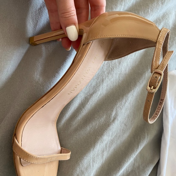 Stuart Weitzman nudist strap sandal size 7 - Picture 2 of 10